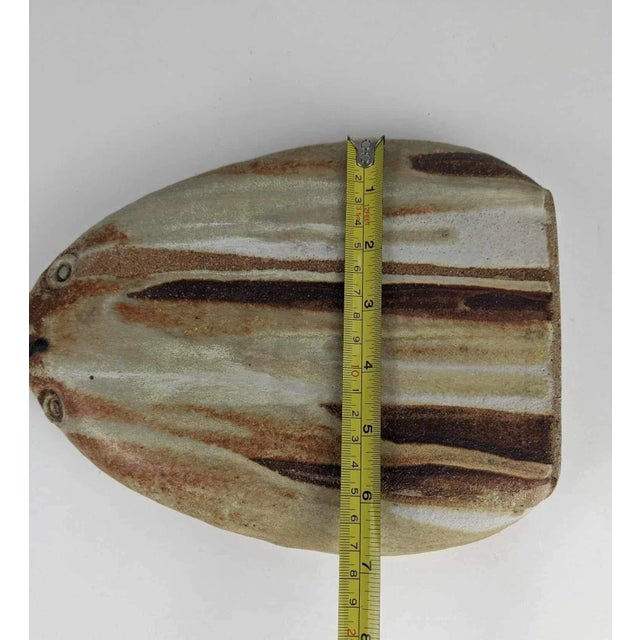 Vintage Andrew Bergloff Mid-Century Modern Pottery Paddle Vase For Sale In San Francisco - Image 6 of 7