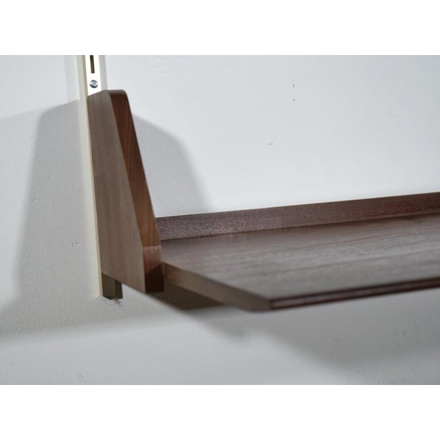 Teak WKS Möbel 192 Shelf System by Dieter Reinhold for WS Möbel, 1960s For Sale - Image 10 of 14