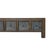 Brown Solid Wood Flower Carving 5 Drawers Blue Marks Low Tv Stand Cabinet For Sale - Image 9 of 9