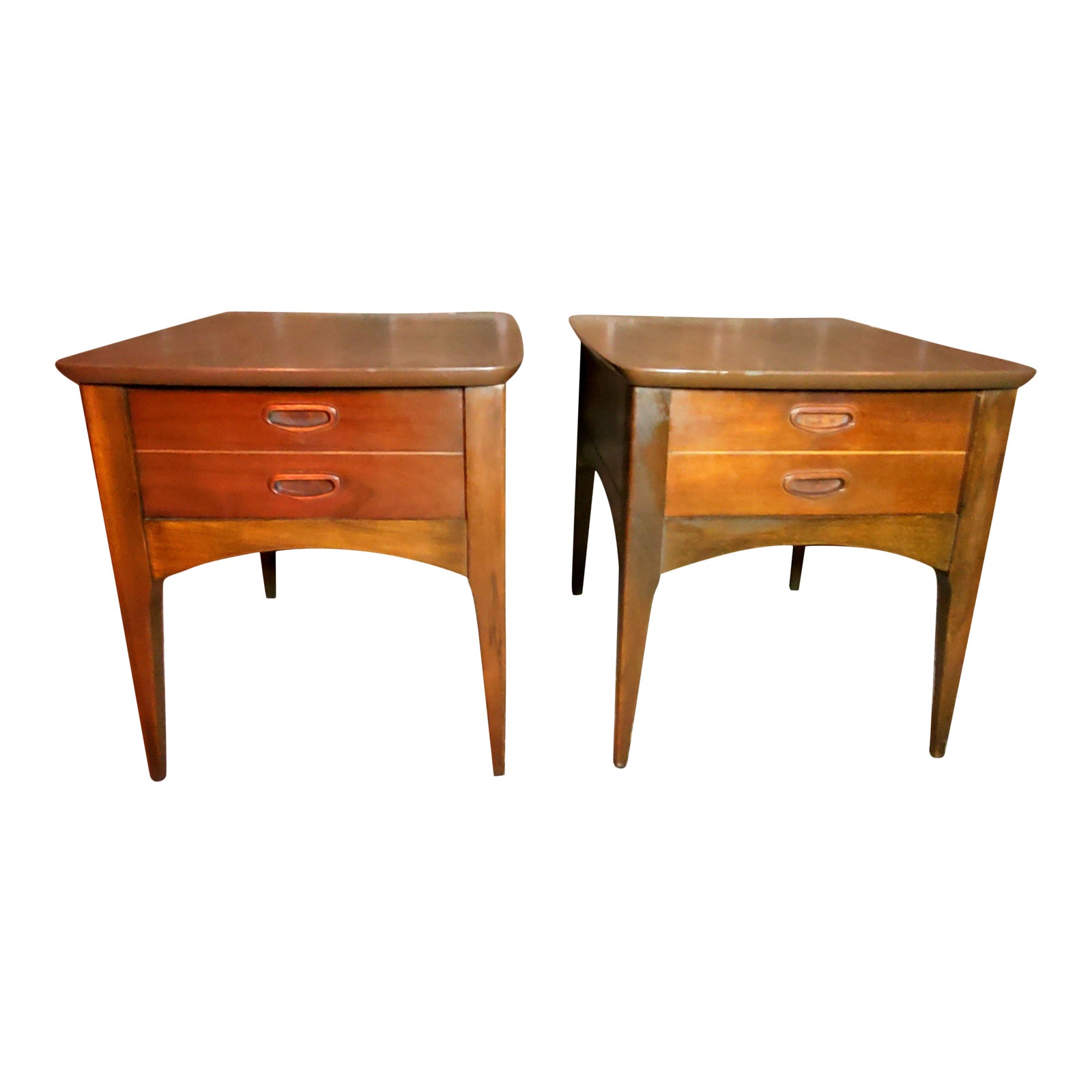 Lane/ Altavista Style Mid Century End Tables a Pair Chairish