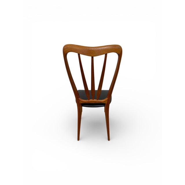 Mid-Century Danish Modern Koefoeds "Ingrid" Teak Dining Chairs - Set of 8 For Sale - Image 9 of 10