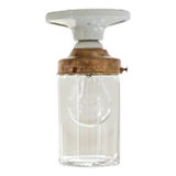 Crystal Jelly Jar Light by Deborah Ehrlich For Sale