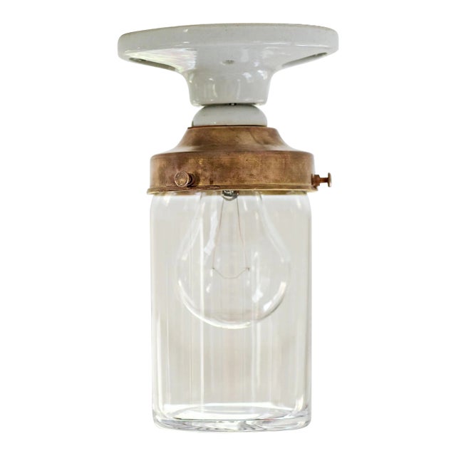 Crystal Jelly Jar Light by Deborah Ehrlich Chairish