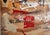 Assemblage on Layered Plywood, Mixed Media Painting by J. Rogers 2010 For Sale - Image 4 of 13