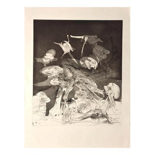 Dado (Miodrag Djuric), Untitled, Etching, 1980 For Sale