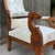 French Voltaire Armchair in Walnut, 1850 For Sale - Image 4 of 15
