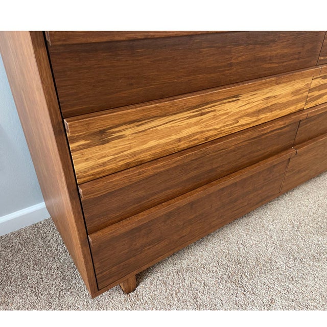 Pre-Owned Greenington Magnolia Sable Sustainable Bamboo Dressers For Sale - Image 4 of 11