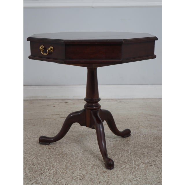 Age: C.2003 Details: Finish no.29 Jefferson Writing Table High Quality Construction Lift Top Sides Solid Brass Hardware...
