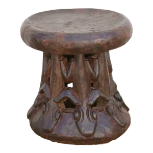 Vintage African Bamileke Stool