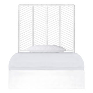 Liam Platform Bed Twin Extra Long - White For Sale