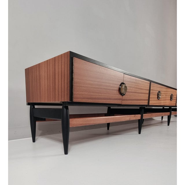 1970s Vintage Commode in Beech, 1970s For Sale - Image 5 of 14