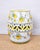 Italian 1990s Pair of Ceramic Garden Stools For Sale - Image 3 of 5
