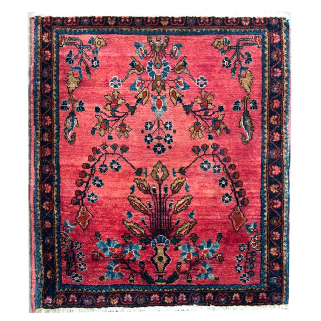 Early 20th Century Persian Sarouk Mohajeran Rug For Sale - Image 13 of 13