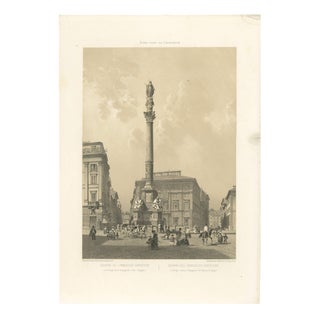 Column of the Immaculate Conception, 1868, Paper For Sale