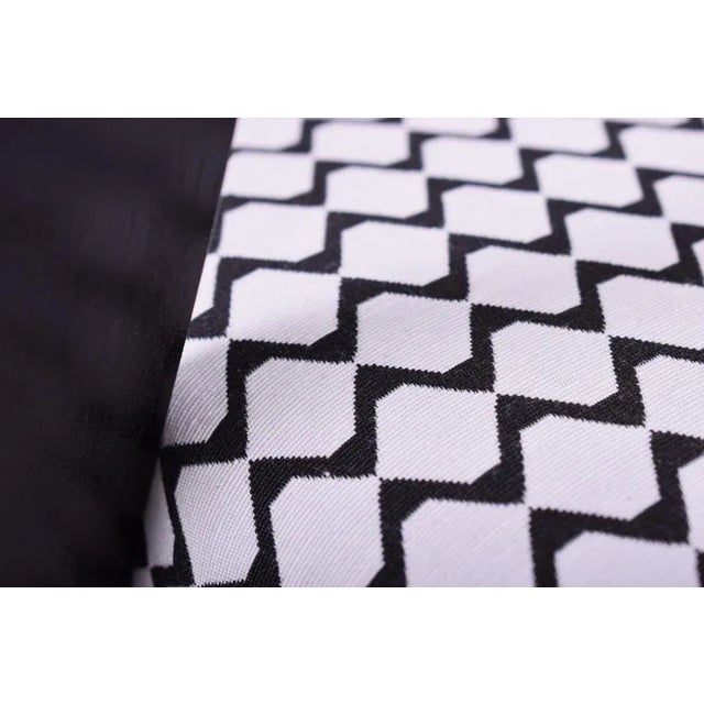 Mid-Century Modern Mid-Century Black and White Armchair, 1950s For Sale - Image 3 of 8