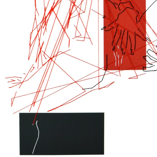 Abstract Ant Pearce "Cathexis #3 #1a" 2015 Abstract Mixed Media For Sale - Image 3 of 5