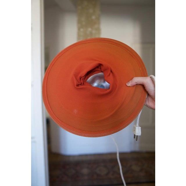 Italian pendant lamp “Milano Falkland” designed by famous designer Bruno Munari for Danese in the 1970s. This iconic piece...