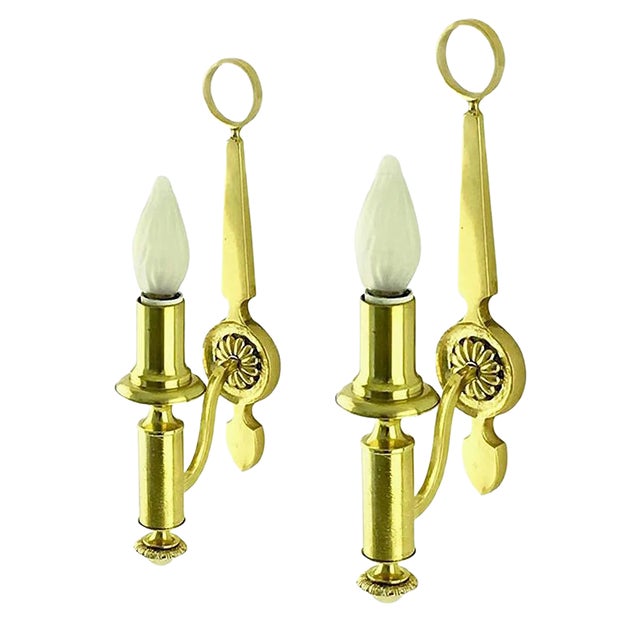 Vintage Neoclassical Sconces, Set of 2 For Sale