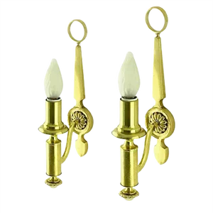 Vintage Neoclassical Sconces, Set of 2