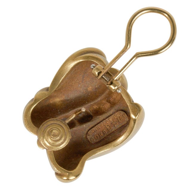 Rare vintage treasure, these 1982 Barry Kieselstein-Cord Omega Collection earrings are a coveted find for collectors of...