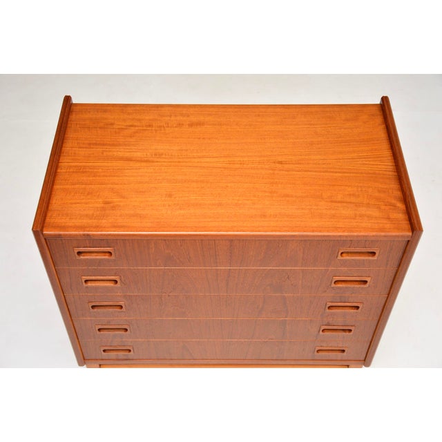 Vintage Danish Teak Chest of Drawers, 1960s For Sale - Image 6 of 11