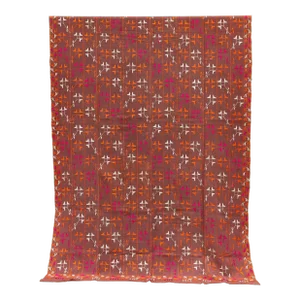 Mid-Century Punjabi Phulkari Throw