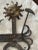 2020s Vintage Guadalupe Hermosillo Escobar of Chiapas Hand Forge Rooftop Wrought Iron Cross For Sale - Image 5 of 12