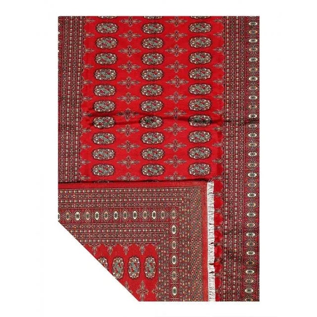 Traditional 2020s Pasargad Fine Hand Knotted Bokhara Rug For Sale - Image 3 of 5