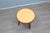 Wood Round Beech and Straw Side Table by Augusto Romano, 1940s For Sale - Image 7 of 12