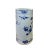 This is a handmade oriental blue and white porcelain ceramic column shape vase or umbrella holder. Dimensions: Dia 9.5" x...