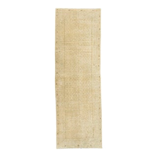 Turkish Vintage Rug 3'4" x 10'4" For Sale