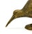 Mid-Century Modern Vintage Brass Kiwi Bird Figurine – New Zealand – Hollywood Regency / British Colonial For Sale - Image 3 of 10