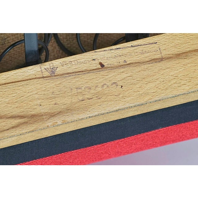 Brown Armchair by Selman Selmanagić for VEB Deutsche Werkstätten Hellerau, Germany, 1957 For Sale - Image 8 of 15