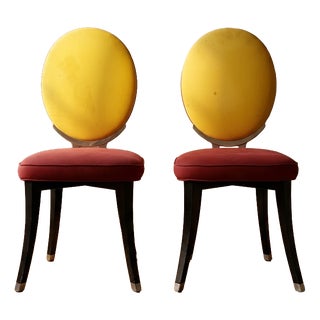 Bentwood Chairs with Vienna Straw Seat by Thonet for Herbatschek, Poland, 1960s, Set of 2 For Sale