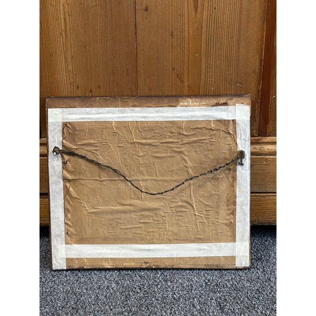 Wood Antique English Framed Photographic Portrait of Man, Horse and Boy For Sale - Image 7 of 7