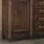 Antique Liegeois Regence Style Two-Tiered Oak Display Buffet With Clock For Sale - Image 10 of 18