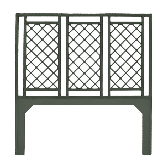 Bring a touch of modern sophistication to your bedroom with the stunning X & Diamond bed. Handcrafted from rattan, each...