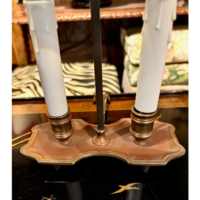 Pair Early 20th Century Bouillotte Lamps, C. 1920-1930 For Sale In Los Angeles - Image 6 of 9