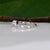 Indicolite Tourmaline Ring With Natural Diamond Accents: Solid 14k Gold, Size 6.75 For Sale - Image 10 of 10