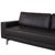 Vida Leather Three-Seater Brown Sofa from Rolf Benz For Sale - Image 4 of 12