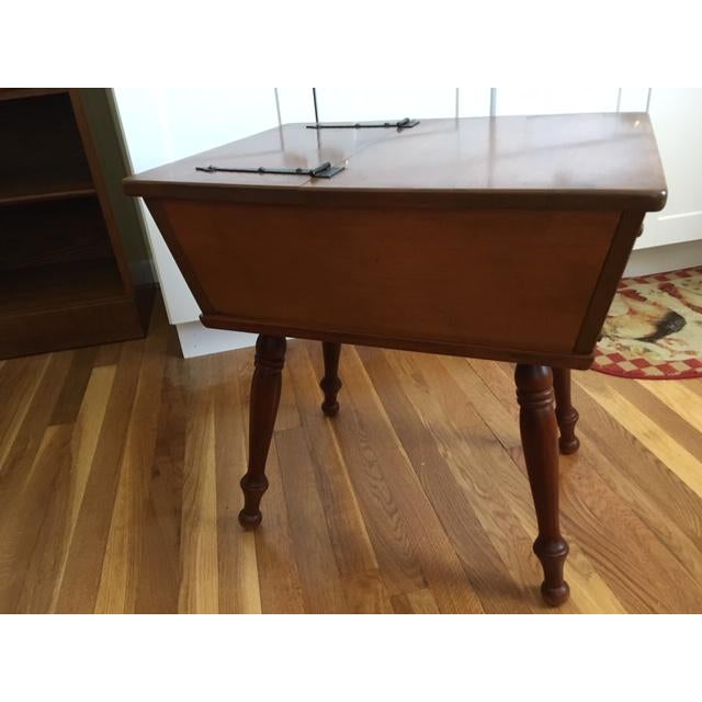 1950s Rustic Baumritter Dough Box Side Table Chairish