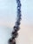 Onyx Mid‑Century 14k White Gold and Hand‑Faceted Onyx Graduated Bead Necklace 16" For Sale - Image 8 of 11