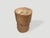 A beautiful ancient mortar originally used to pound rice from Sumatra, is repurposed as an art piece, container or side...