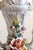 Mid-Century Italian Capodimonte-Style Floral Porcelain Table Lamps – Pair For Sale - Image 12 of 18
