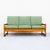 Wood 1990s Restored Danish Modern Solid Teak Three Seater Sofa For Sale - Image 7 of 15