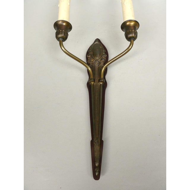 Art Nouveau Wall Lights, 1890s, Set of 2 For Sale - Image 12 of 18