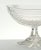 Traditional Large Georgian Irish Crystal Oval Pedestal Bowl, Circa 1800 For Sale - Image 3 of 4