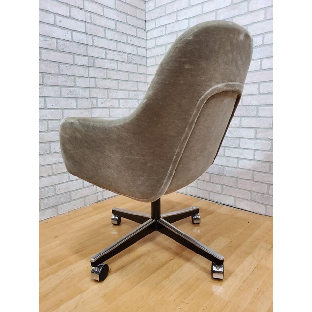 Mid Century Moderm Max Pearson For Knoll Swivel Desk Chair Chairish