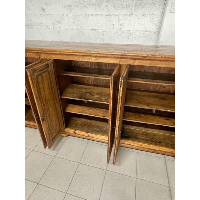 First Half of the 20th Century Sideboard with 3 Double Doors, 1930s For Sale - Image 12 of 18