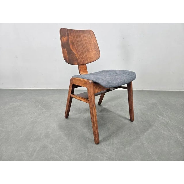 1960s Midcentury Modern Dining Chairs by Cees Braakman for Raak, 1960s For Sale - Image 5 of 17